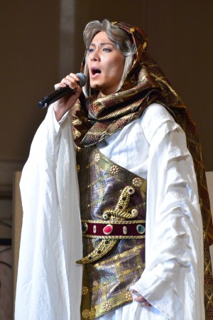 ミュージカル『王家の紋章』製作発表記者会見に登壇した宮野真守