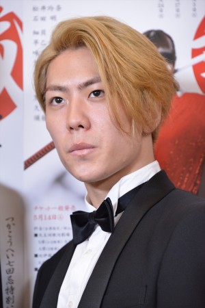 舞台『新・幕末純情伝』制作発表に登壇した早乙女友貴