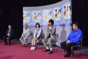 ドラマ『水族館ガール』会見の様子