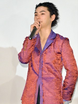 村上虹郎、『ディストラクション・ベイビーズ』初日舞台挨拶　20160521