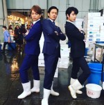 竹野内豊、山崎育三郎、賀来賢人、「イケメンは何してもカッコイイ！」白長靴姿絶賛