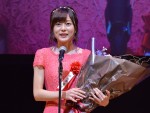 第25回日本映画批評家大賞アニメ部門授賞式に登壇した水瀬いのり