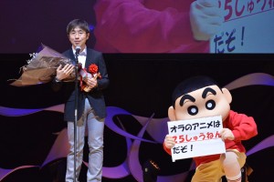 第25回日本映画批評家大賞アニメ部門授賞式に登壇した橋本昌和