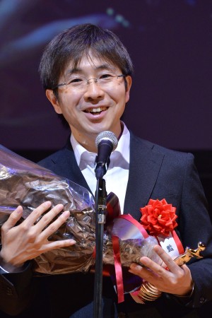 第25回日本映画批評家大賞アニメ部門授賞式に登壇した橋本昌和