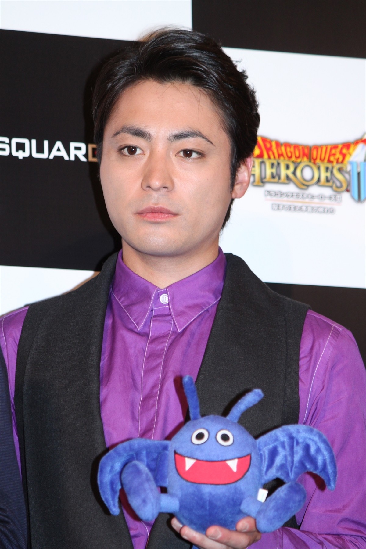 『ドラゴンクエストヒーローズII 双子の王と予言の終わり』完成披露発表会に出席した山田孝之