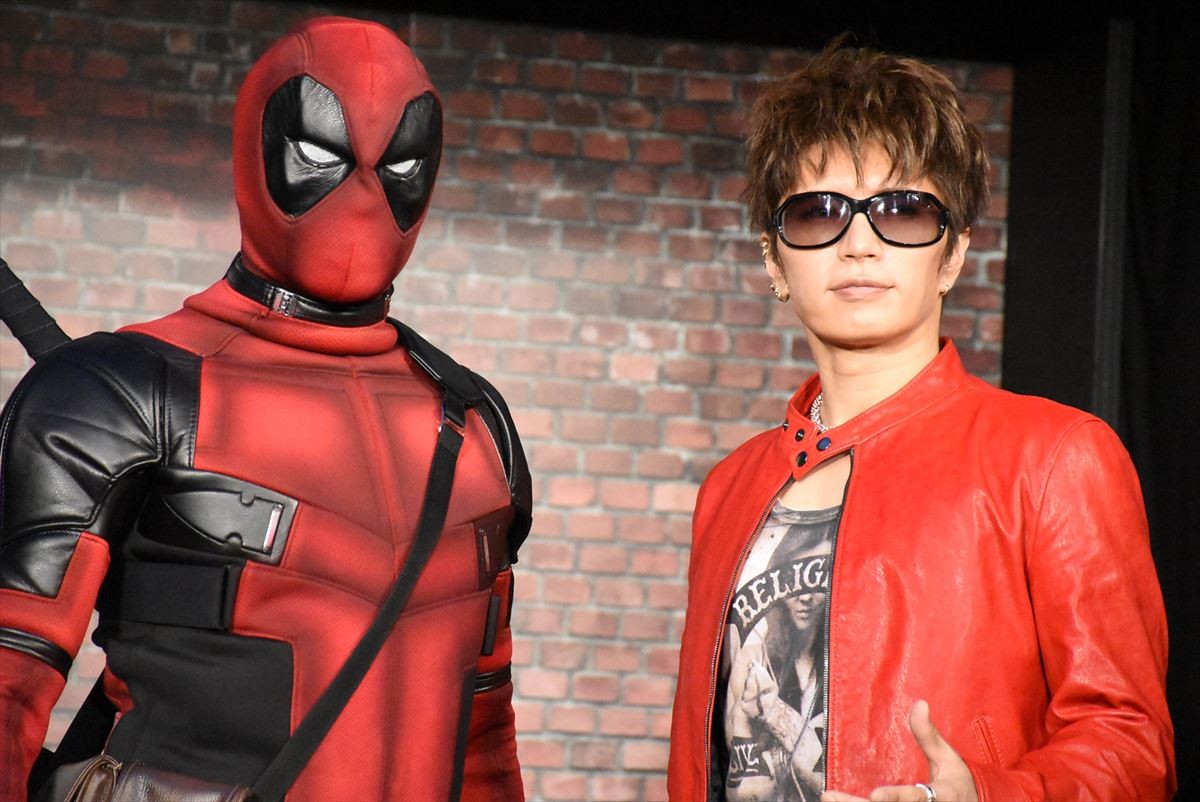 GACKT、“ツボにはまった”『デッドプール』お気に入りはSMシーン