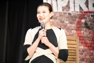 『デッドプール』公開直前プレミアイベントに登壇した高野人母美