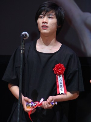 第25回日本映画批評家大賞実写部門授賞式に登壇した板垣瑞生