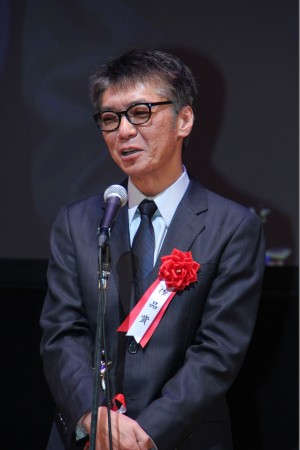 第25回日本映画批評家大賞実写部門授賞式に登壇した成島出