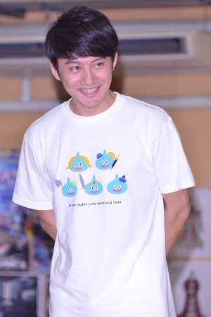 『ドラゴンクエスト ライブスペクタルツアー』公開稽古に参加した松浦司