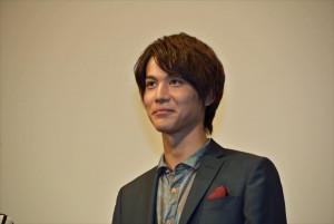 『全員、片想い』完成披露試写会に登壇した中川大志