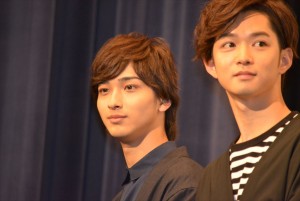 『全員、片想い』完成披露試写会に登壇した横浜流星、千葉雄大