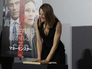 映画『マネーモンスター』試写会イベントに登壇したジョディ・フォスター