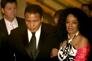 モハメド・アリ＆ダイアナ・ロス（2007年頃）