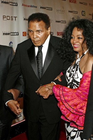 モハメド・アリ＆ダイアナ・ロス（2007年頃）