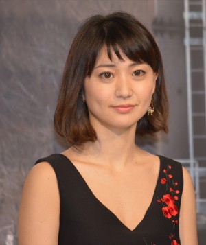 『疾風ロンド』のクランクアップ会見に登壇した大島優子