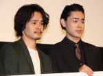 『セトウツミ』完成披露試写会に登壇した池松壮亮と菅田将暉