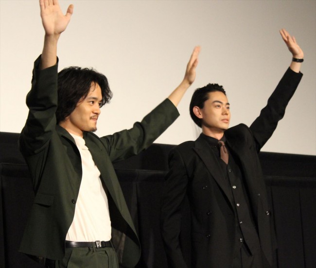 『セトウツミ』完成披露試写会　池松壮亮と菅田将暉