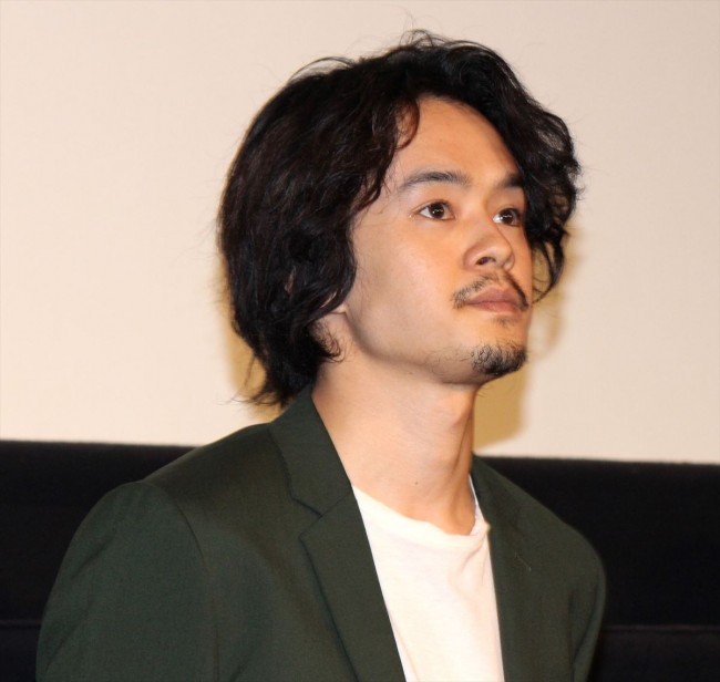 『セトウツミ』完成披露試写会に登壇した池松壮亮