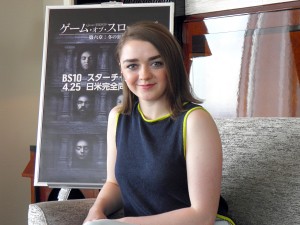 『ゲーム・オブ・スローンズ』アリア役M・ウィリアムズ、撮影秘話を語る