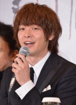 【写真】生田斗真＆中村倫也が共演した舞台会見の様子