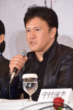 舞台『Vamp Bamboo Burn～ヴァン！バン！バーン！～』制作発表会見に登壇した橋本じゅん