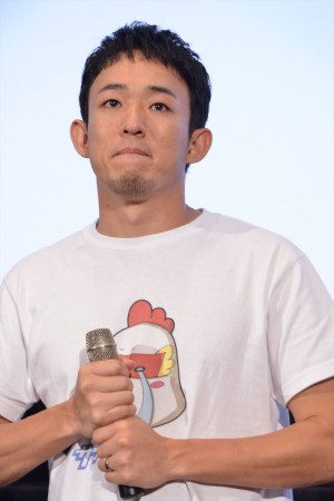 『サブイボマスク』初日舞台挨拶に登壇したファンキー加藤