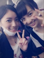 ももクロ百田、松井珠理奈と同じ飛行機「めっちゃびっくり」前も後ろもSKEメンバー