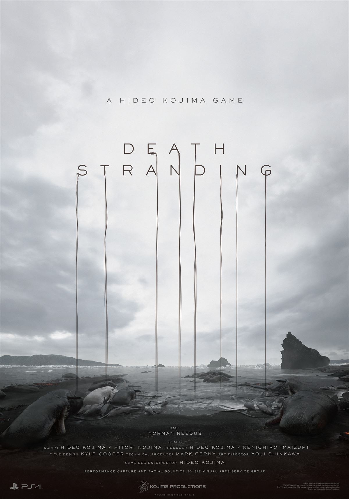 ノーマン・リーダス主演、小島秀夫監督のPS4ゲーム『Death Stranding』開発決定