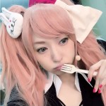 神田沙也加、オランプから江ノ島盾子へ『ダンガンロンパ』にメイクアップ