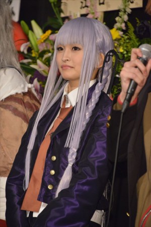 『ダンガンロンパ THE STAGE ～希望の学園と絶望の高校生～ 2016』囲み取材に登壇した岡本玲