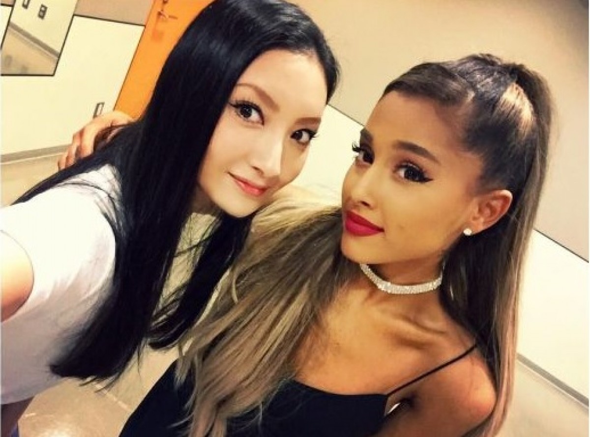 菜々緒とアリアナ・グランデ