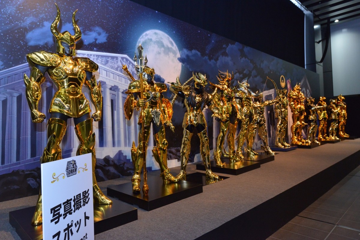 『聖闘士星矢30周年展　Complete Works of Saint Seiya』内覧会＜フォト集＞
