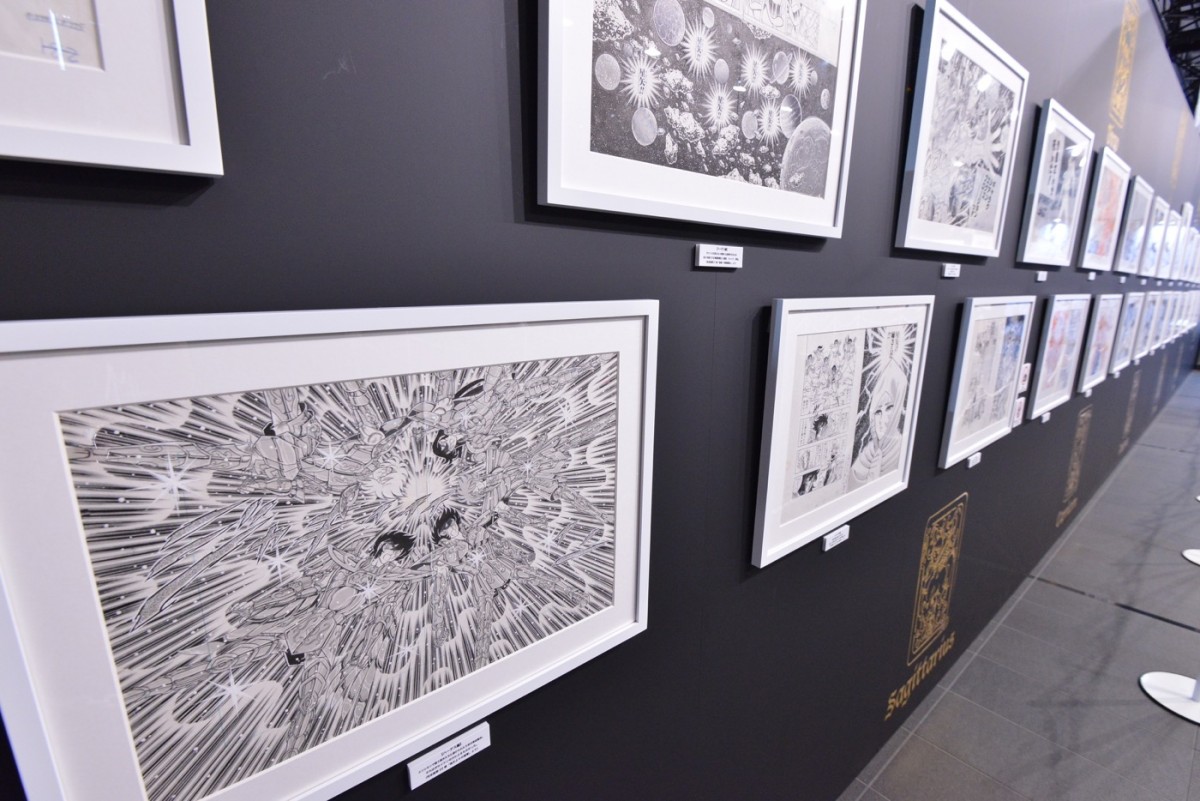 『聖闘士星矢30周年展　Complete Works of Saint Seiya』内覧会＜フォト集＞