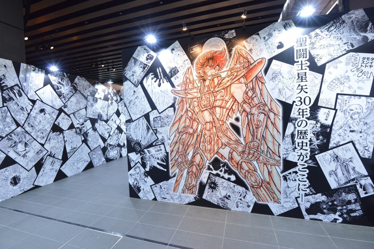 『聖闘士星矢30周年展　Complete Works of Saint Seiya』内覧会＜フォト集＞