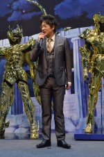 『聖闘士星矢30周年展』お披露目会見に登壇した細川茂樹