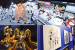 『聖闘士星矢30周年展』内覧会の様子
