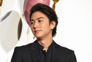 映画『MARS～ただ、君を愛してる～』の初日舞台挨拶に登壇した稲葉友