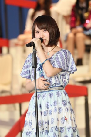 『第8回AKB48選抜総選挙』開票イベントの模様　第15位　高橋朱里