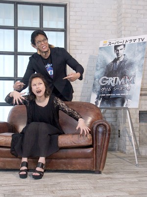椿鬼奴＆竹下幸之介、『GRIMM／グリム シーズン4』日本初上陸記念イベントに登場
