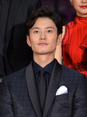 『秘密 THE TOP SECRET』完成披露試写会に登壇した岡田将生