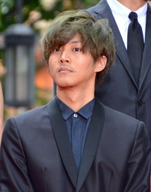 『秘密 THE TOP SECRET』完成披露試写会に登壇した松坂桃李