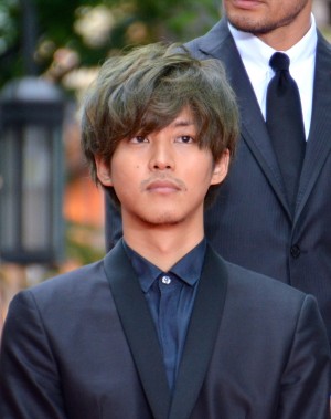 『秘密 THE TOP SECRET』完成披露試写会に登壇した松坂桃李