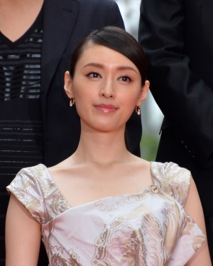 『秘密 THE TOP SECRET』完成披露試写会に登壇した栗山千明