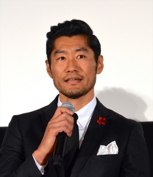 『秘密 THE TOP SECRET』完成披露試写会に登壇した平山祐介