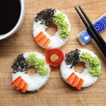 インスタグラムに投稿された「寿司ドーナッツ」写真