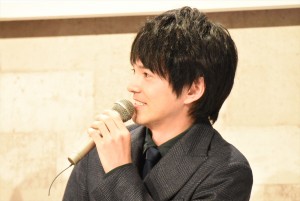 『ON 異常犯罪捜査官・藤堂比奈子』制作発表会見に登場した林遣都