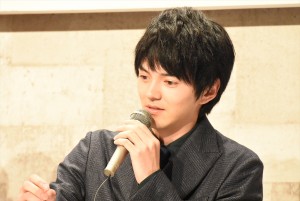 『ON 異常犯罪捜査官・藤堂比奈子』制作発表会見に登場した林遣都