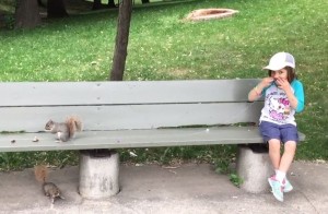 リスを使って娘の歯を抜いたお父さん、絶賛の声が相次ぐ