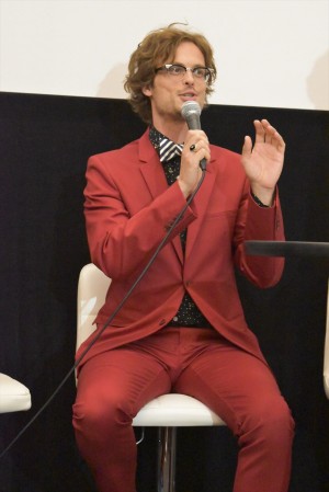 『クリミナル・マインド』トークイベントに登壇したマシュー・グレイ・ギュブラー